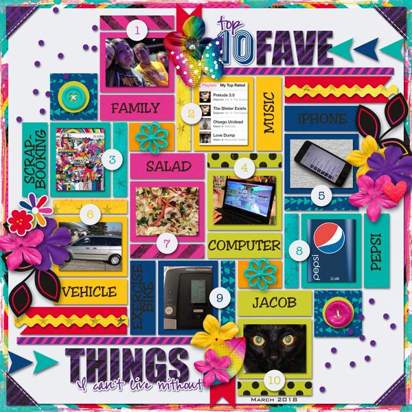 Things I Can't Live Without