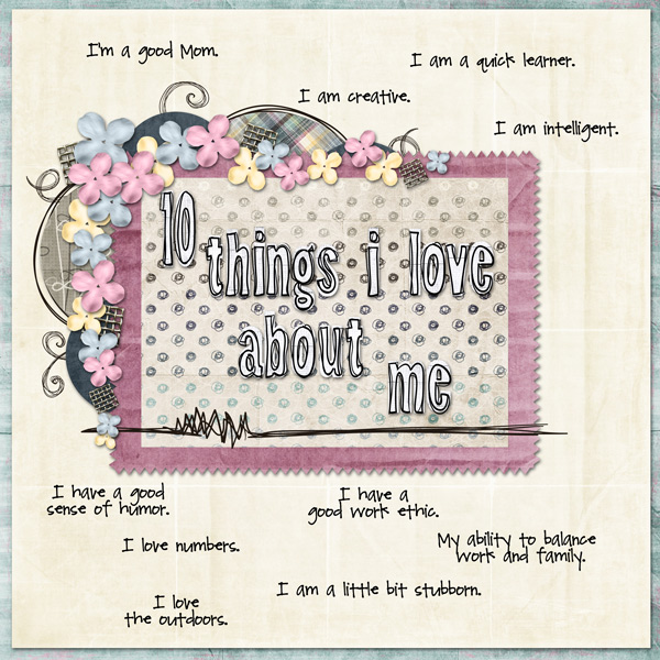 Things I Love About Me