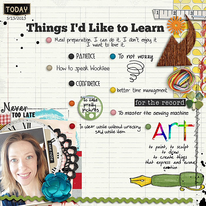 things I'd like to learn