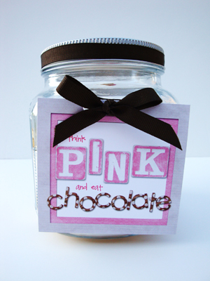 Think Pink and Eat Chocolate (Freebie)