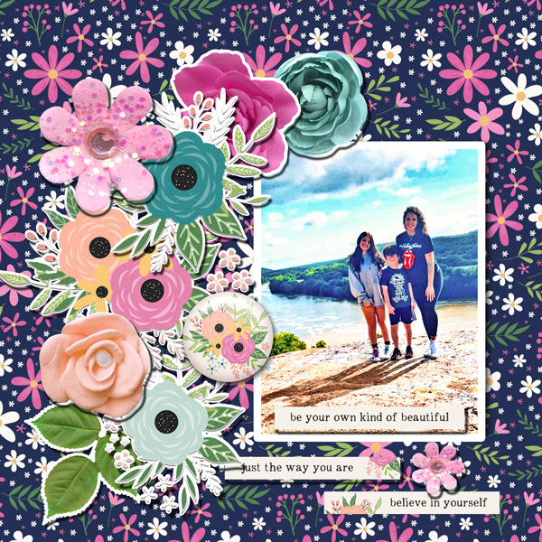 This or That 3a Floral Background