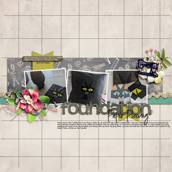 This & That - May 23 - 3a - Foundation Paper Piecing