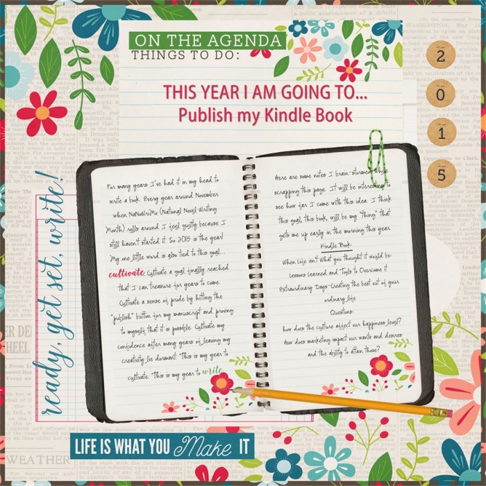 This year I'm Going To....