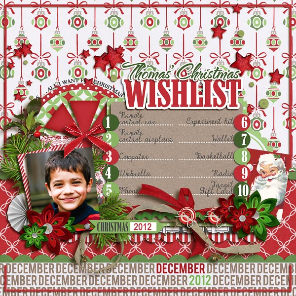 Thomas' Wishlist
