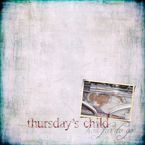 Thursday's Child