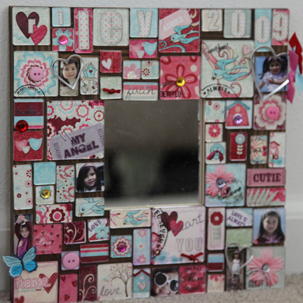 Tim Holtz class mirror