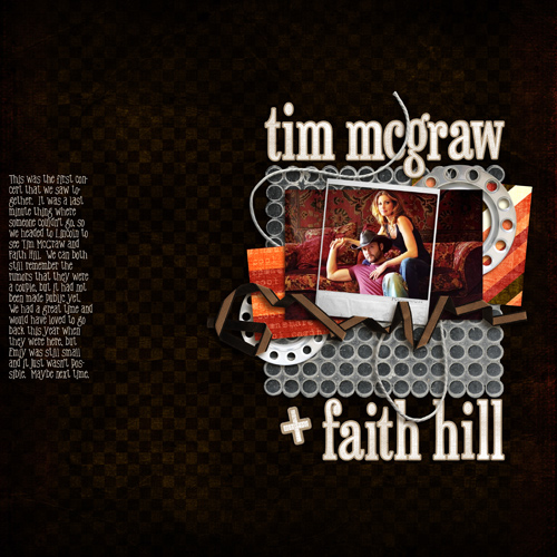 Tim McGraw + Faith Hill