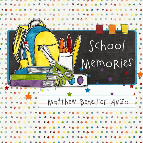 Title Page - School Album