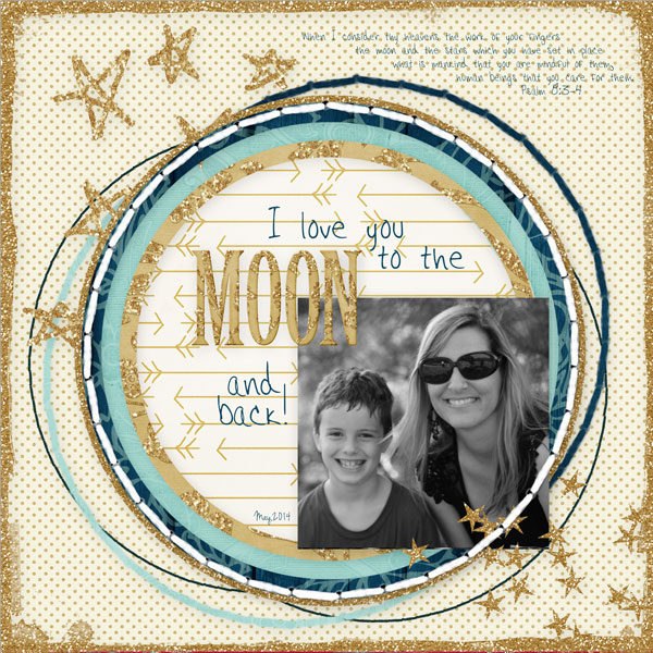 to the moon and back!