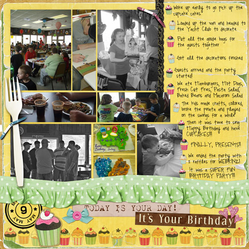 Today is Your Birthday [Party] (May 9 - Scrap Your Day)