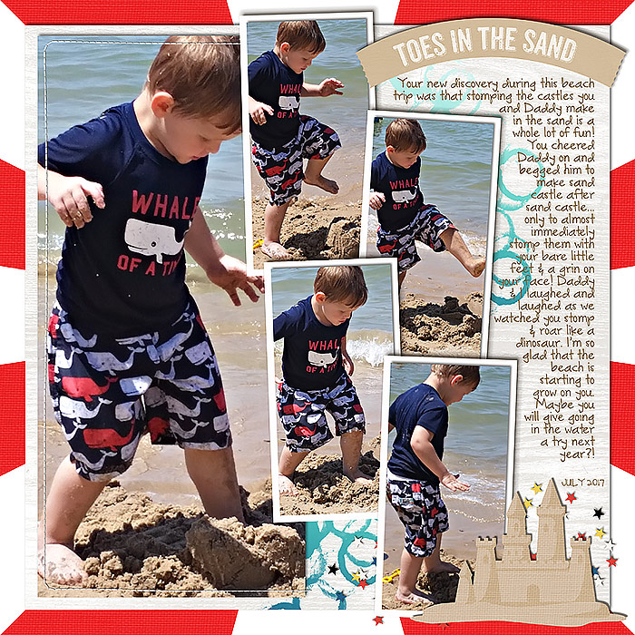 Toes in the Sand