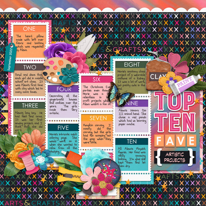 Top 10 Artistic Projects