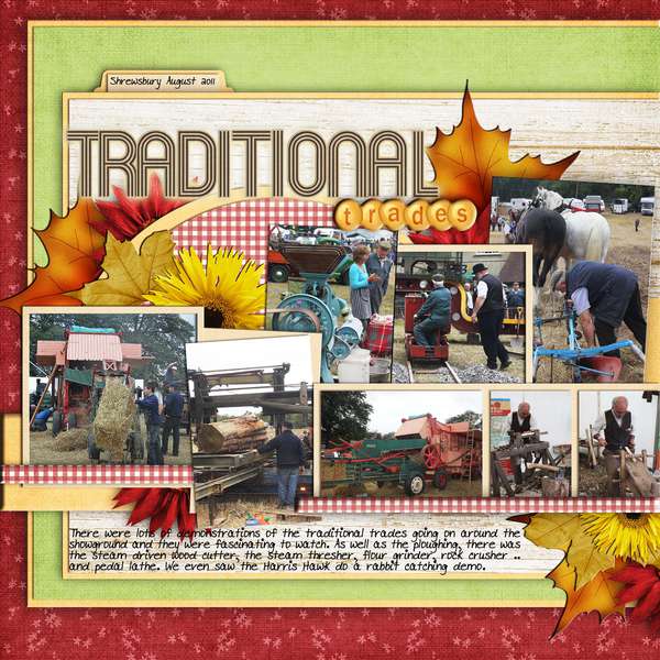 Traditional trades