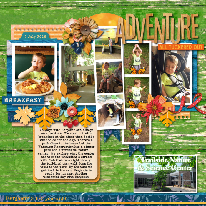 Trailside Nature Center with Benjamin