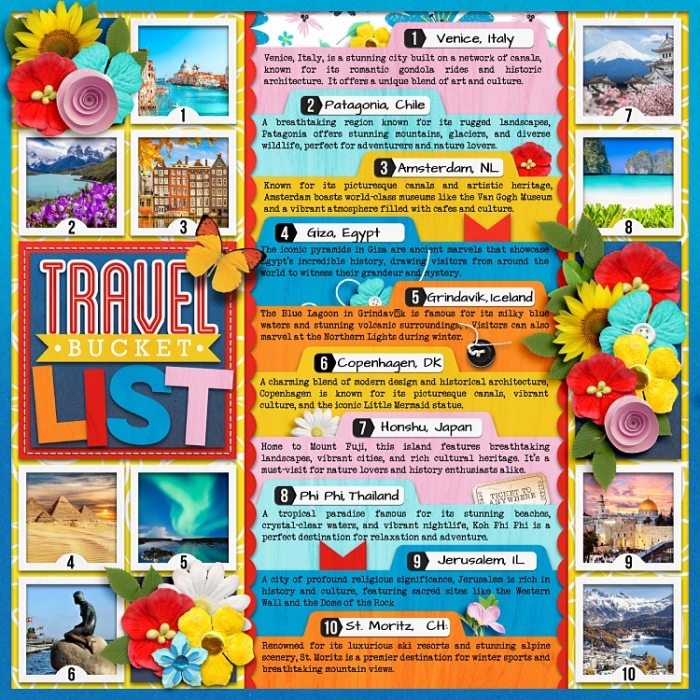 Travel Bucket List