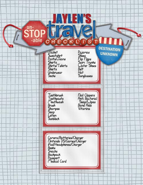 Travel Checklist