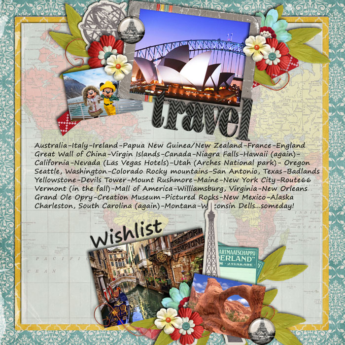 Travel Wishlist