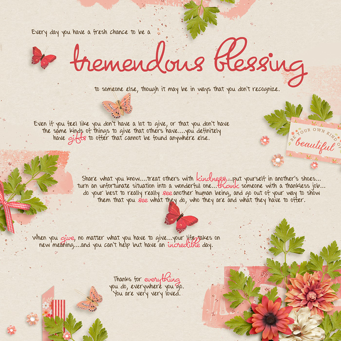 Tremendous Blessing