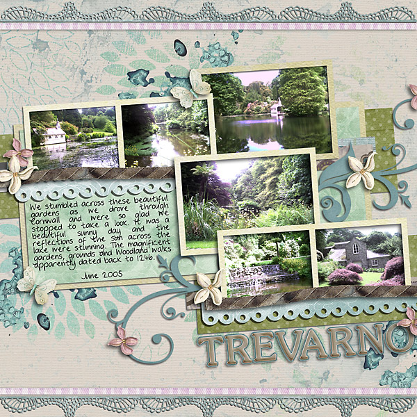 TREVARNO GARDENS, CORNWALL