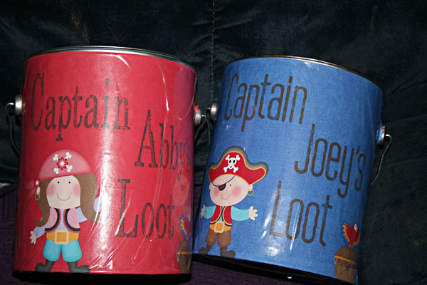 Trick or Treat Paint Cans