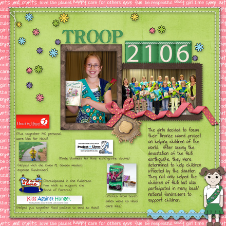 Troop 2106 Bronze Award