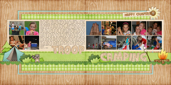 troop camping