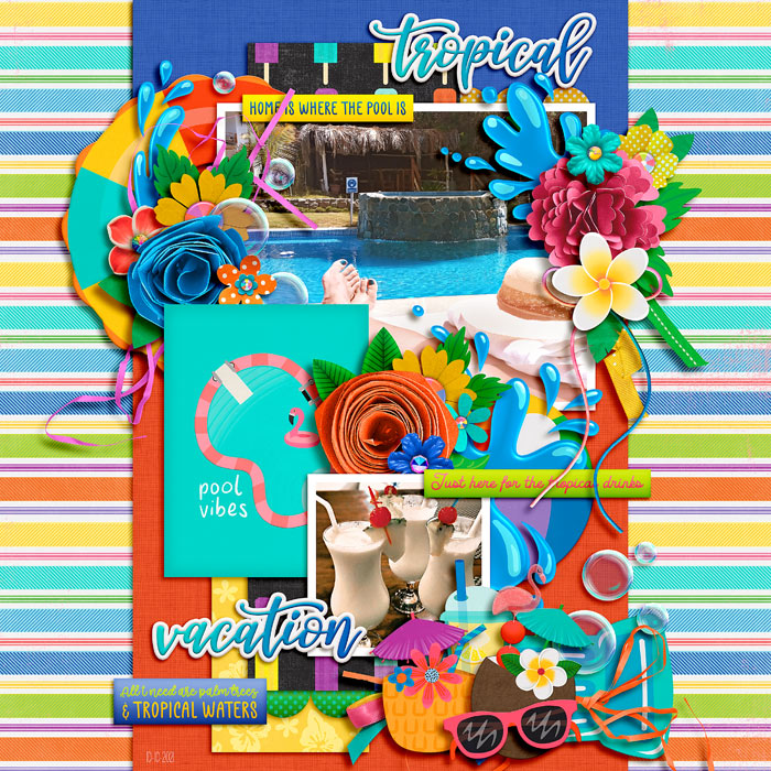 tropical vacation
