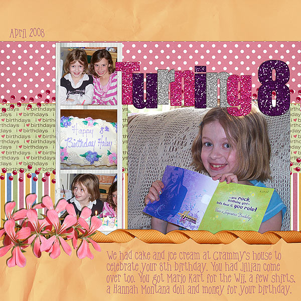 Turning 8