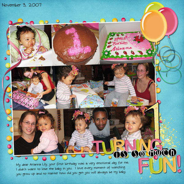 Turning One is So Much Fun!