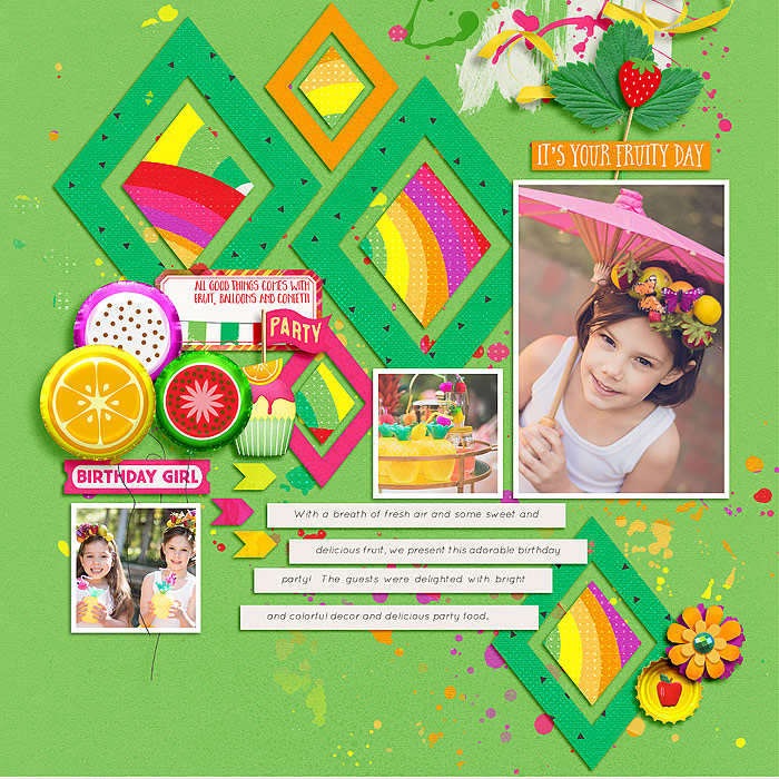 Tutti frutti party by WendyP Designs