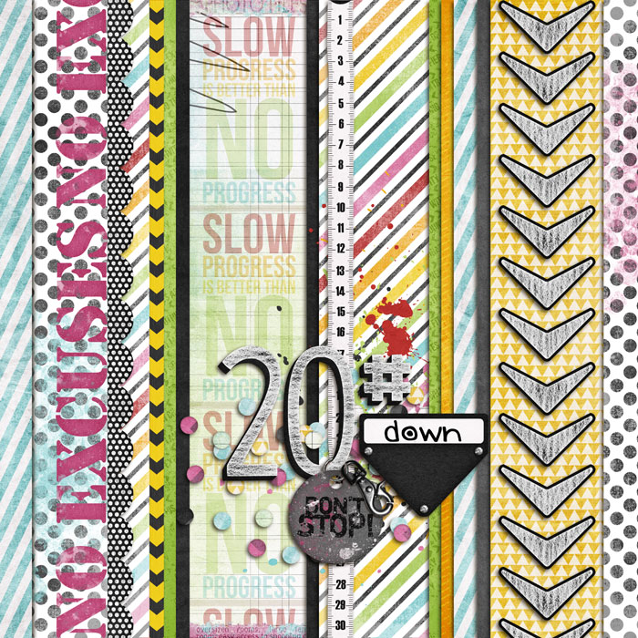 twenty down.