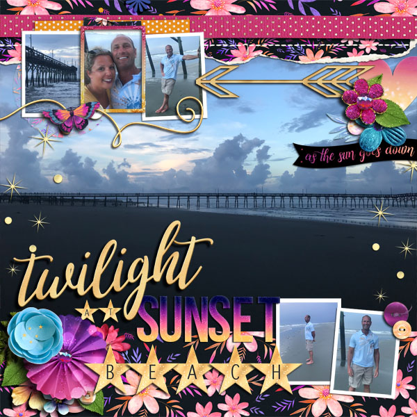 Twilight at Sunset Beach