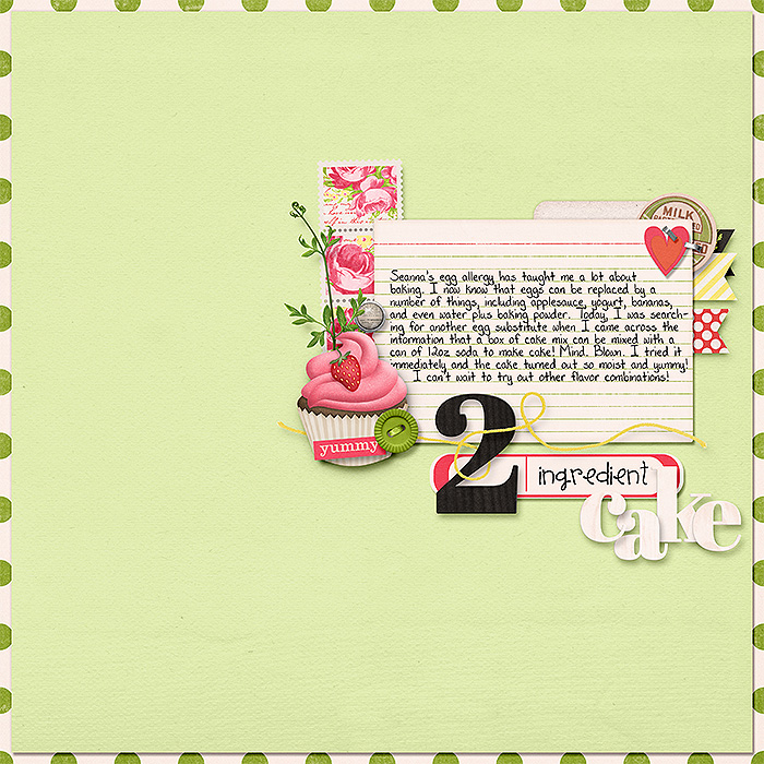 Two Ingredient Cake