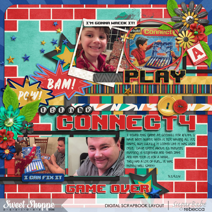 u build connect 4