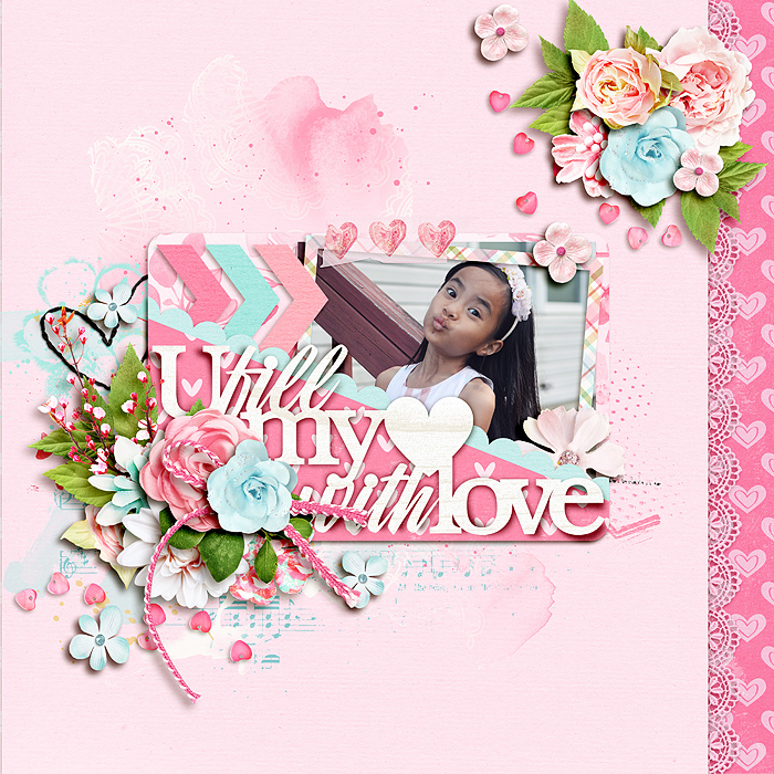 U fill my heart with love