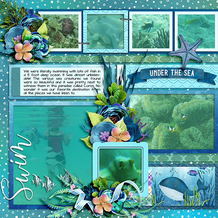 Under the sea - left side