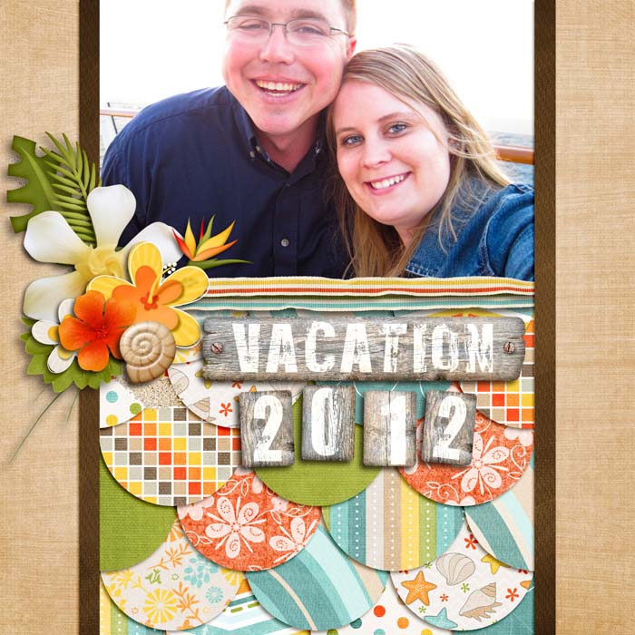 Vacation Album- Title Page