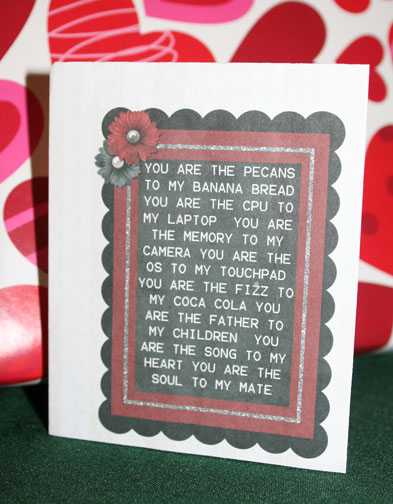 Valentines Cards 2012