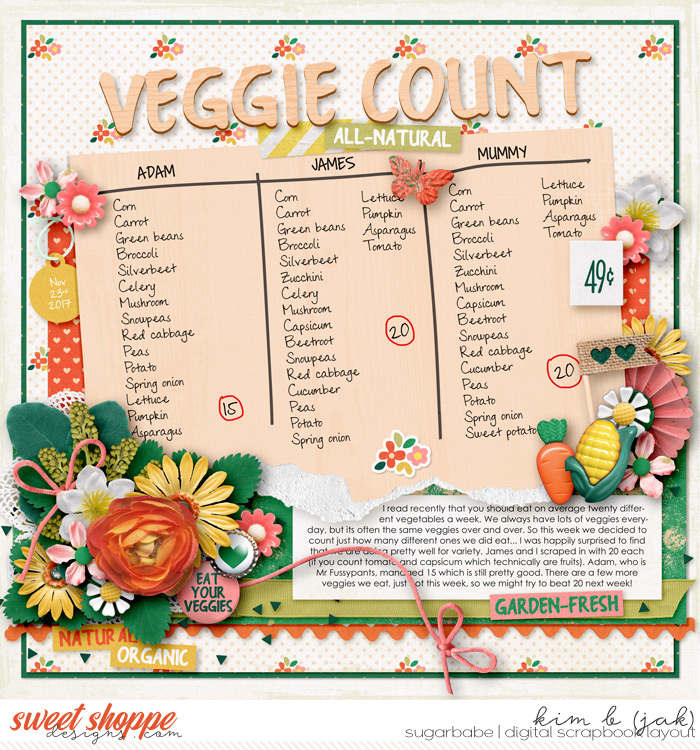 Veggie Count