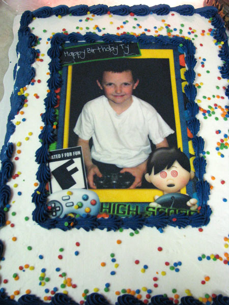 Video Game Cake