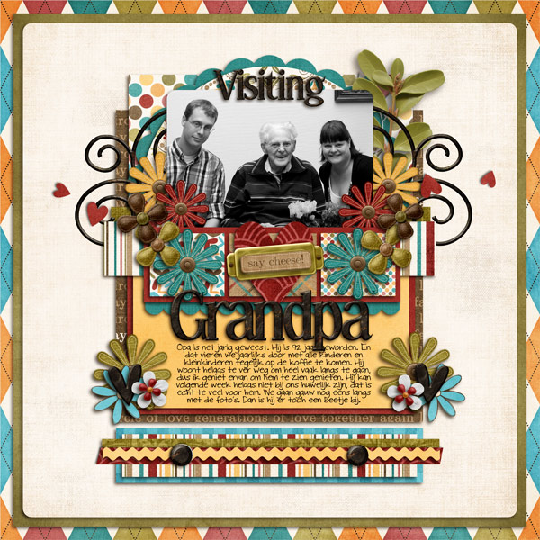 Visiting grandpa