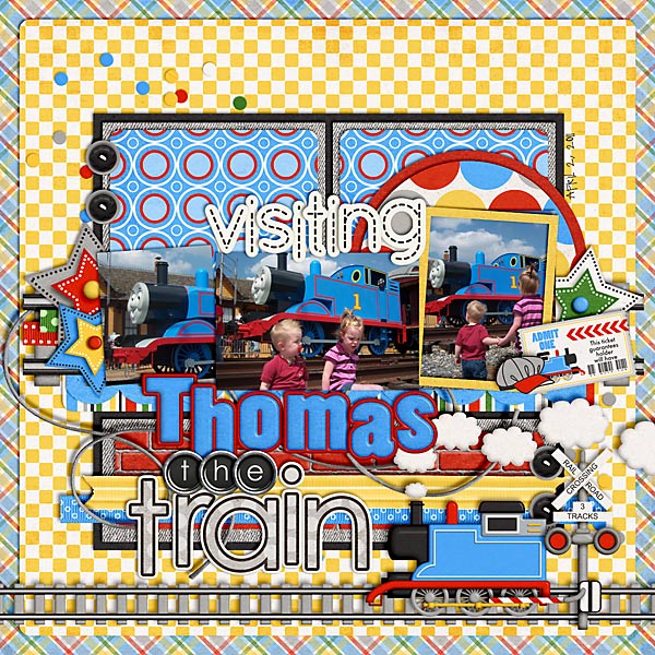 Visiting Thomas the Train