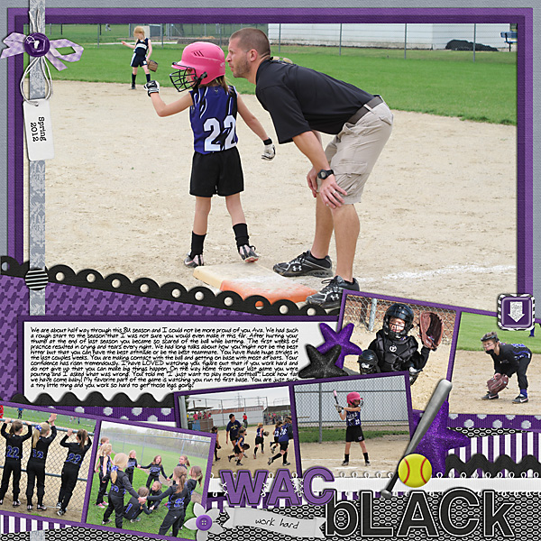 WAC Black Softball