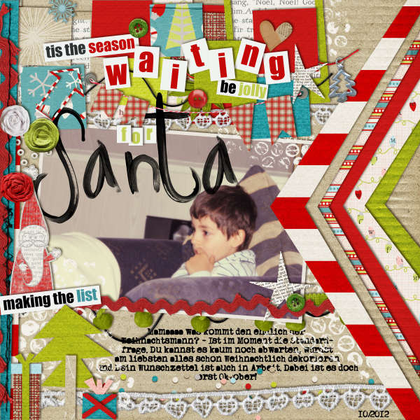waiting for santa