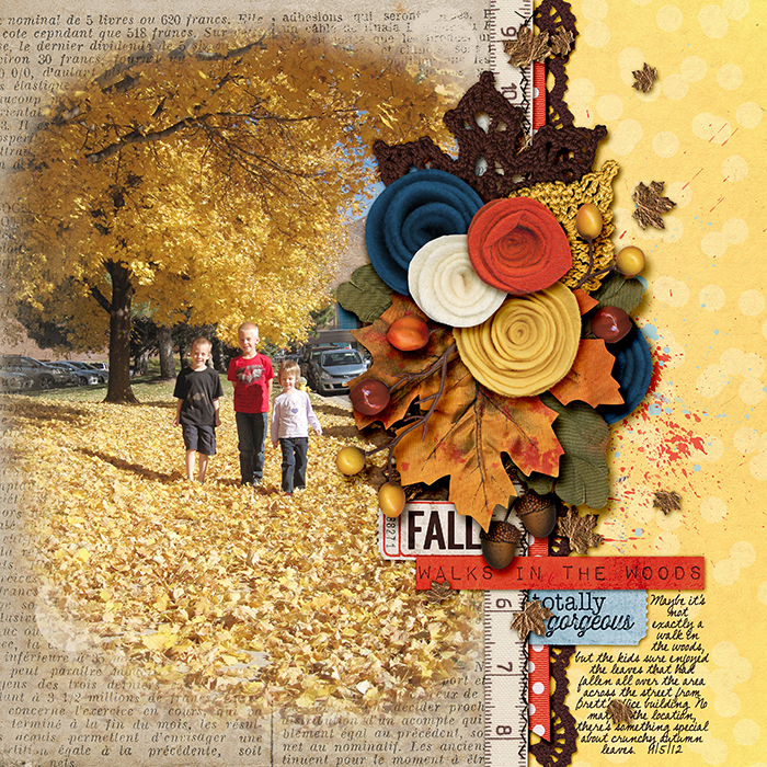 Walk In the Leaves