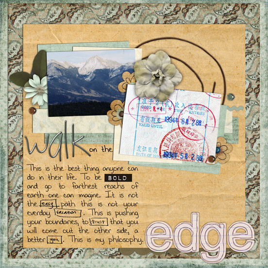 Walk To The Edge