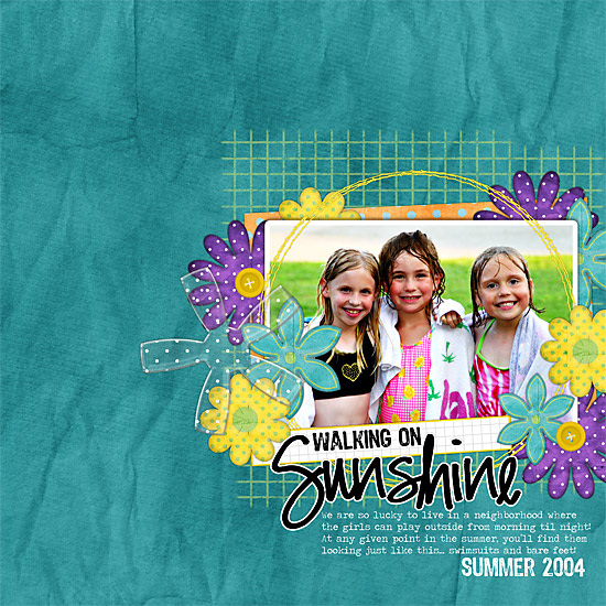 Walking on Sunshine
