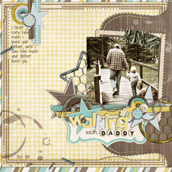walking with daddy
