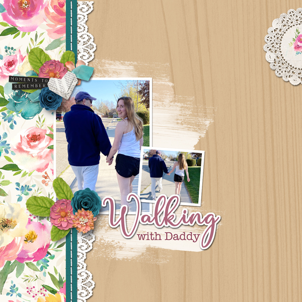 Walking with Daddy
