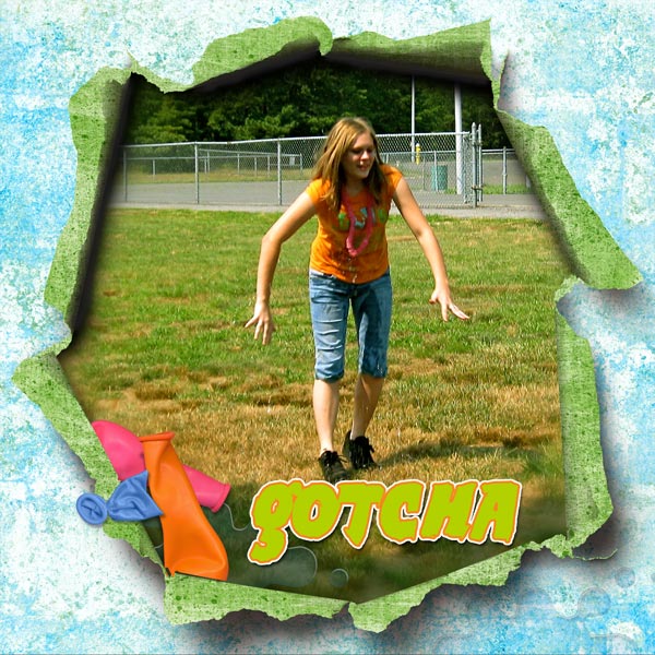 Water Balloon Fun with Annalea
